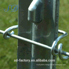 Alibaba Express Made in Hebei Studded Steel T Post for American Market